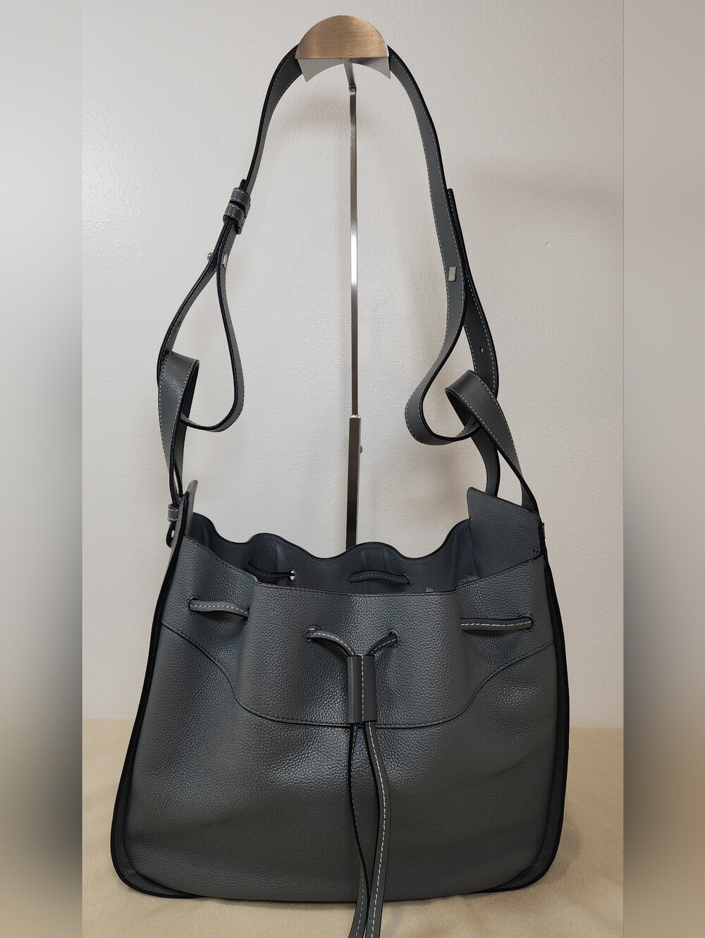 Loewe Hammock. Some Signs Of Use On Interior. Tiny Scuff On Ext Leather